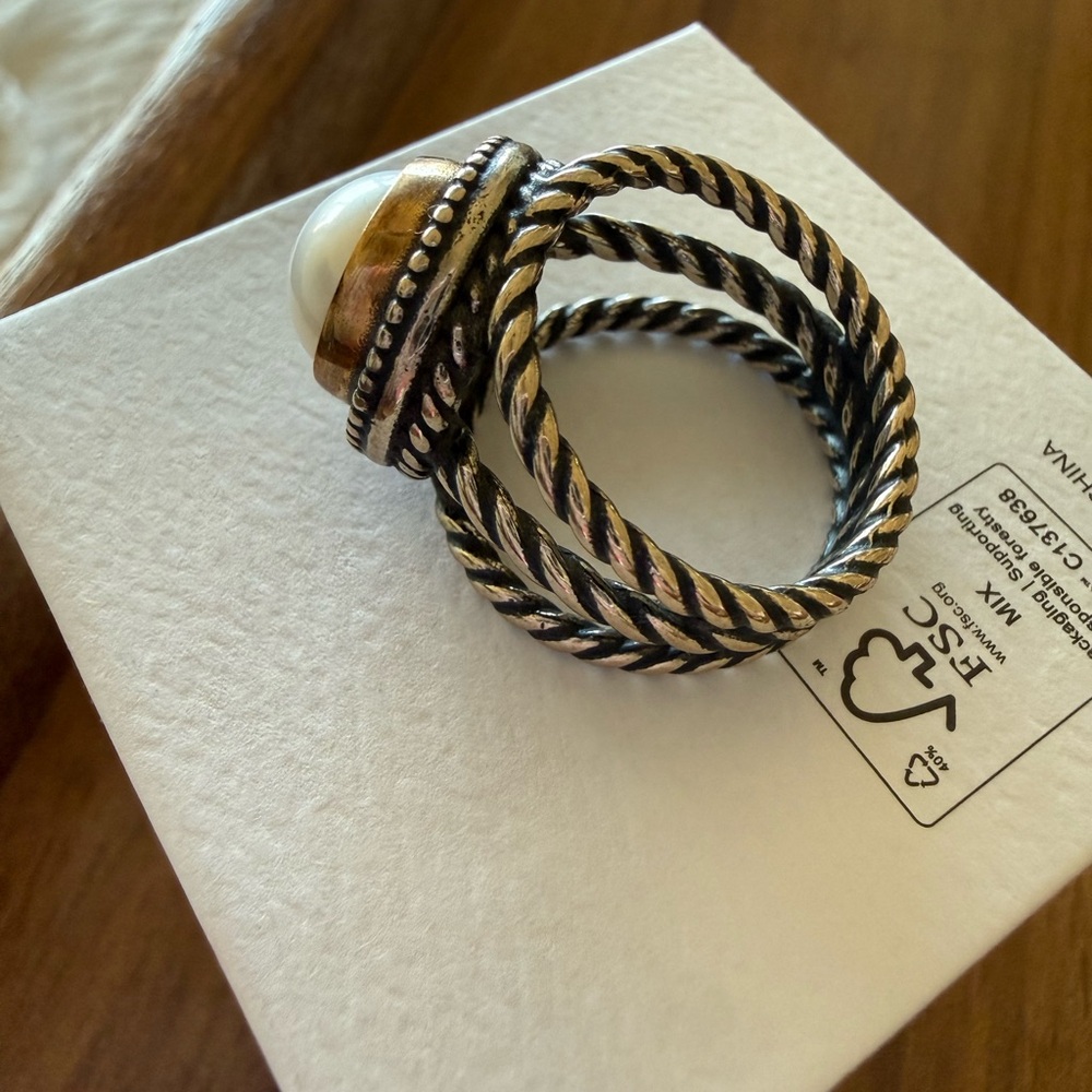 James Avery Marjan Gemstone Ring 6.5 - Picture 2 of 5